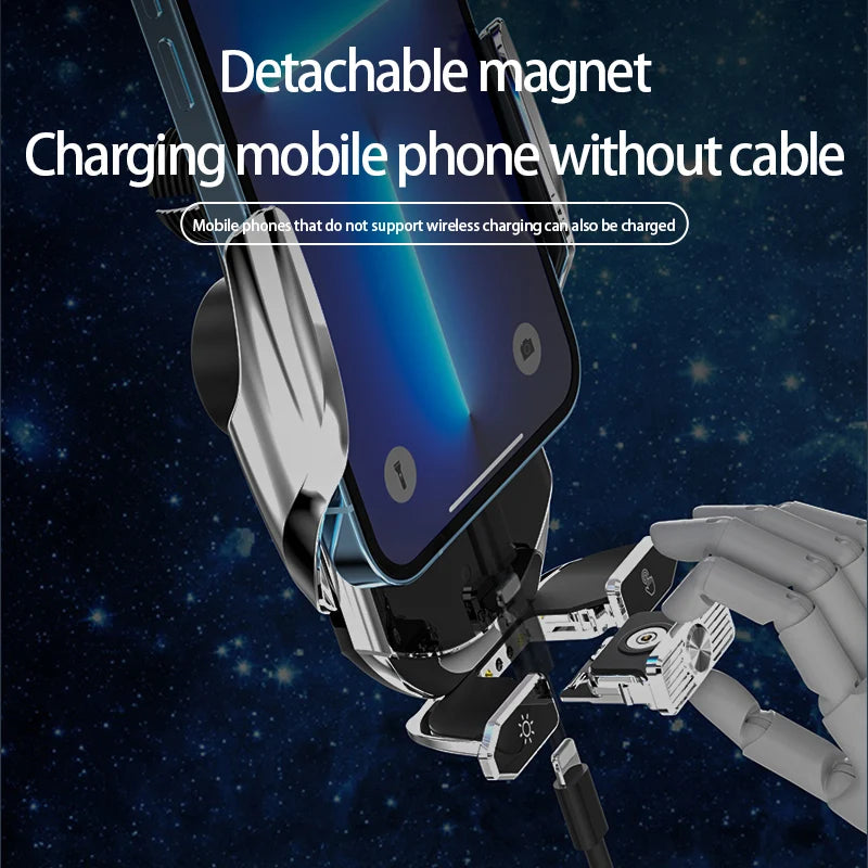 Car Magnetic Cell Phone Holder wireless charger Mobile Phone Stand in Car GPS Support 360° Rotatable Mount For iPhone 14 Xiaomi My Store
