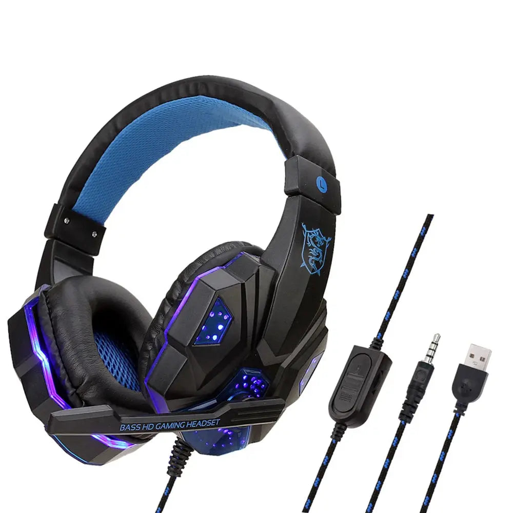 LED Gaming Headset w/ Mic (PC/Laptop) My Store