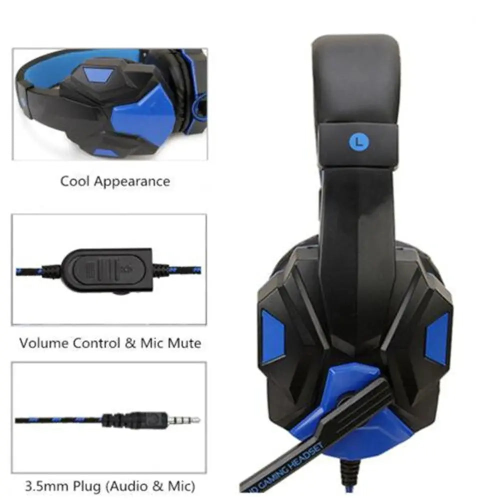 LED Gaming Headset w/ Mic (PC/Laptop) My Store