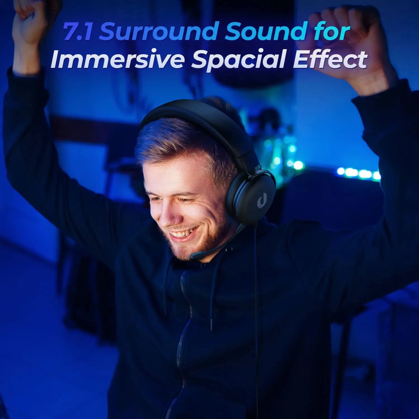 7.1 Surround Gaming Headset w/ Noise-Cancel Mic (PC/Console) My Store