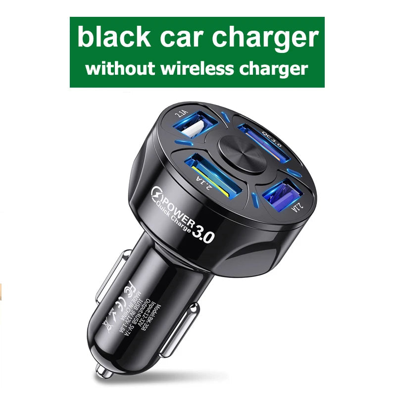 Car Magnetic Cell Phone Holder wireless charger Mobile Phone Stand in Car GPS Support 360° Rotatable Mount For iPhone 14 Xiaomi My Store