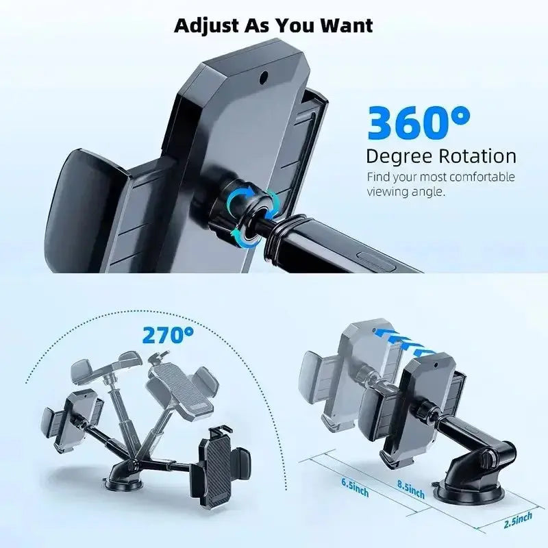 Universal 360° Car Phone Holder (Windshield/Dashboard) My Store