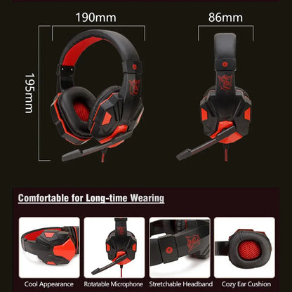 Wired Gaming Headset w/ Mic (3.5mm, Multi-Platform) My Store