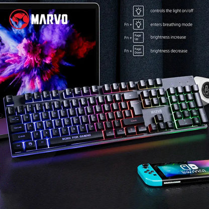 RGB Gaming Bundle: Keyboard, Mouse, Headset & Mouse Pad My Store
