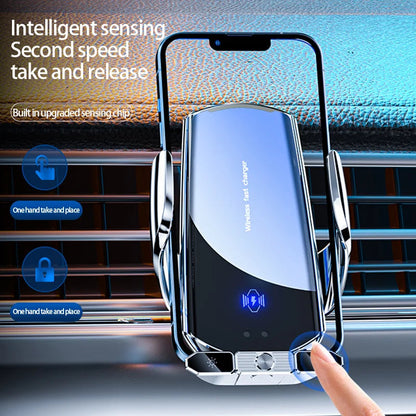 Car Magnetic Cell Phone Holder wireless charger Mobile Phone Stand in Car GPS Support 360° Rotatable Mount For iPhone 14 Xiaomi My Store