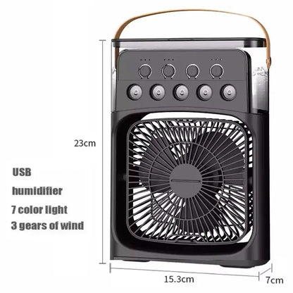 3-in-1 Portable Air Cooler, Fan & Humidifier (with LED Night Light) My Store